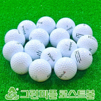 볼빅 TOUR V3 화이트 3피스 A급 로스트볼 16개