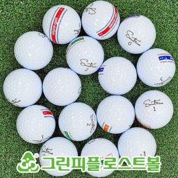 세인트나인 우라칸 스트라이프 화이트 3피스 A+급 로스트볼 16개